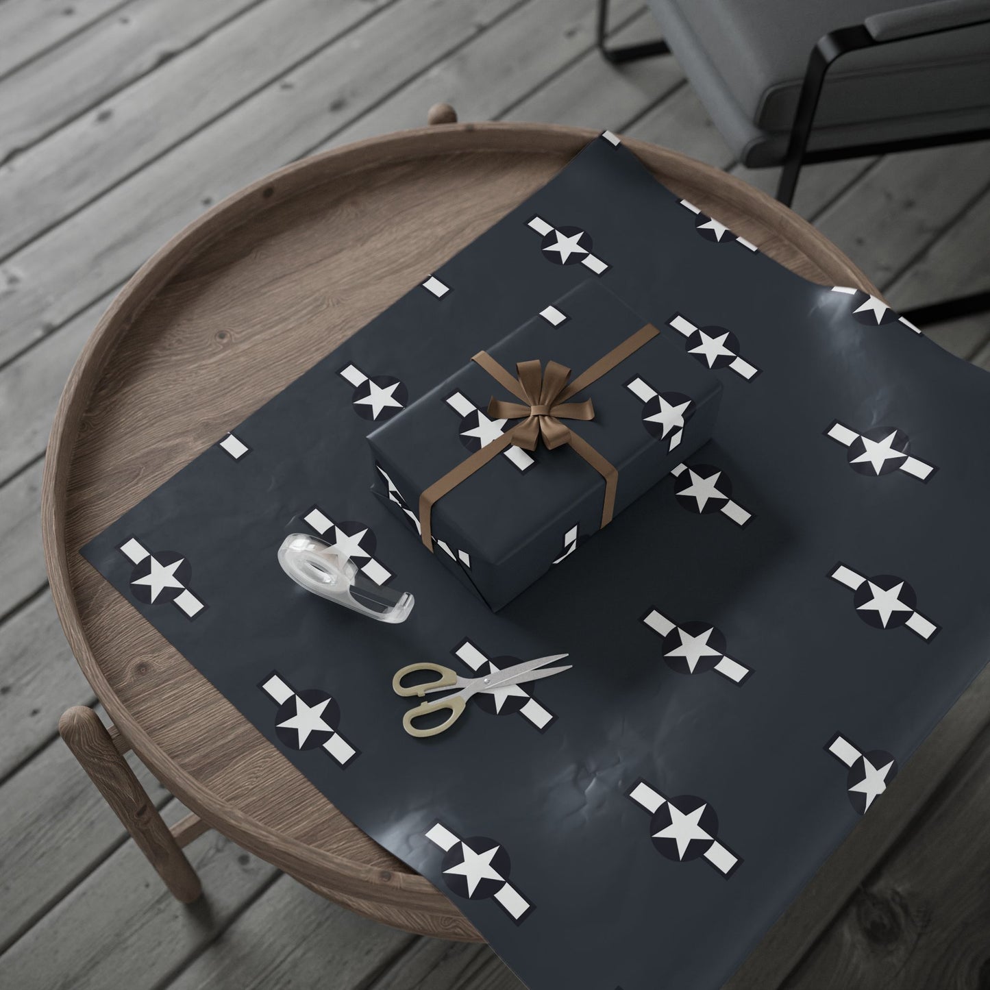 Stars and Bars Wrapping Paper