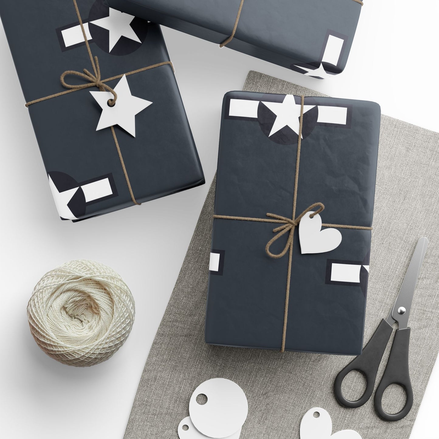 Stars and Bars Wrapping Paper