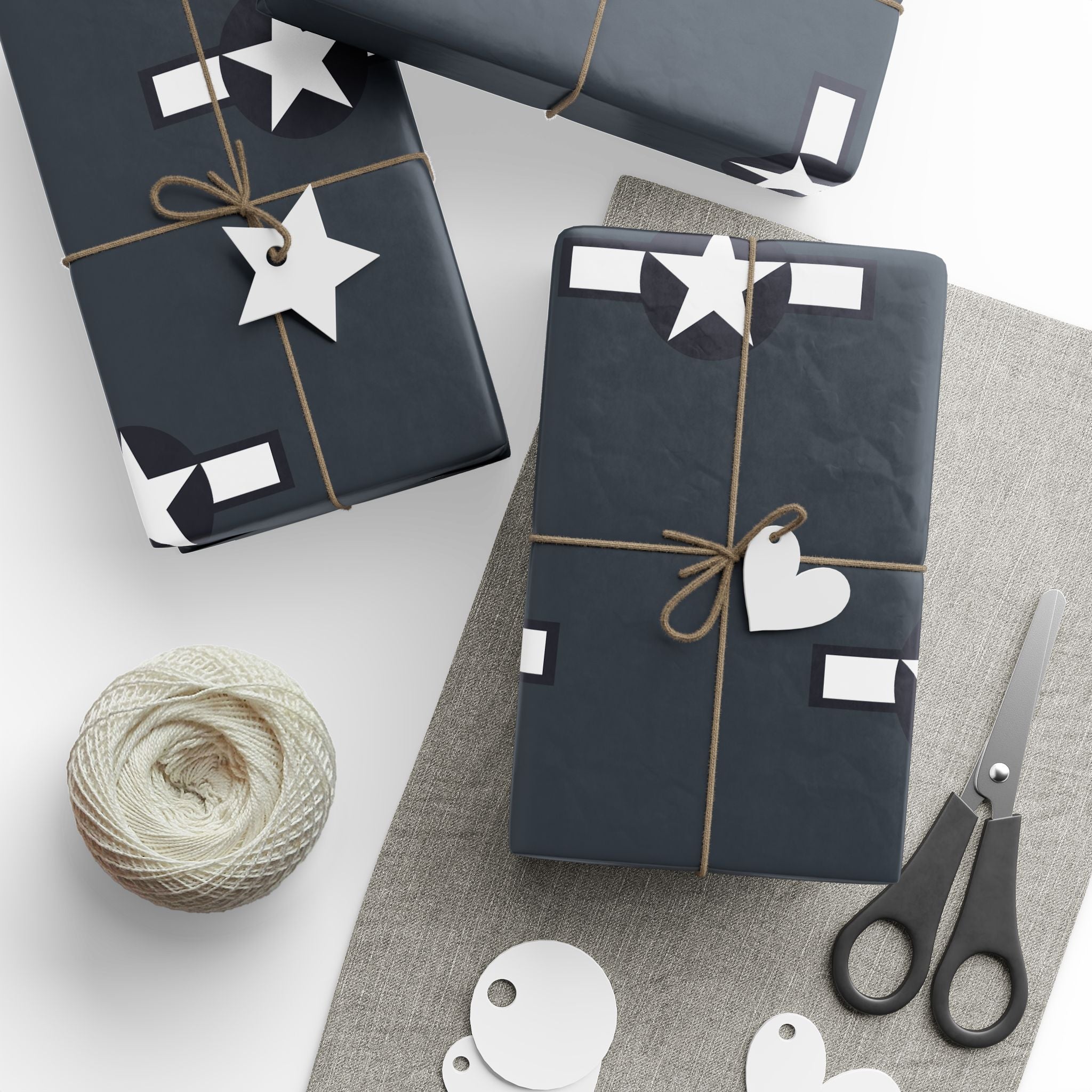 Stars and Bars Wrapping Paper