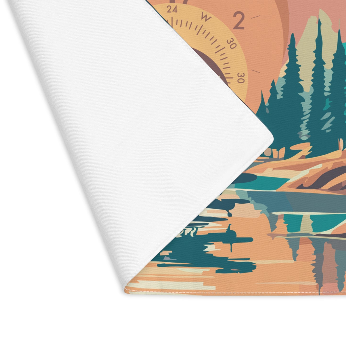 Vintage Flight Instrument Sunset Placemat