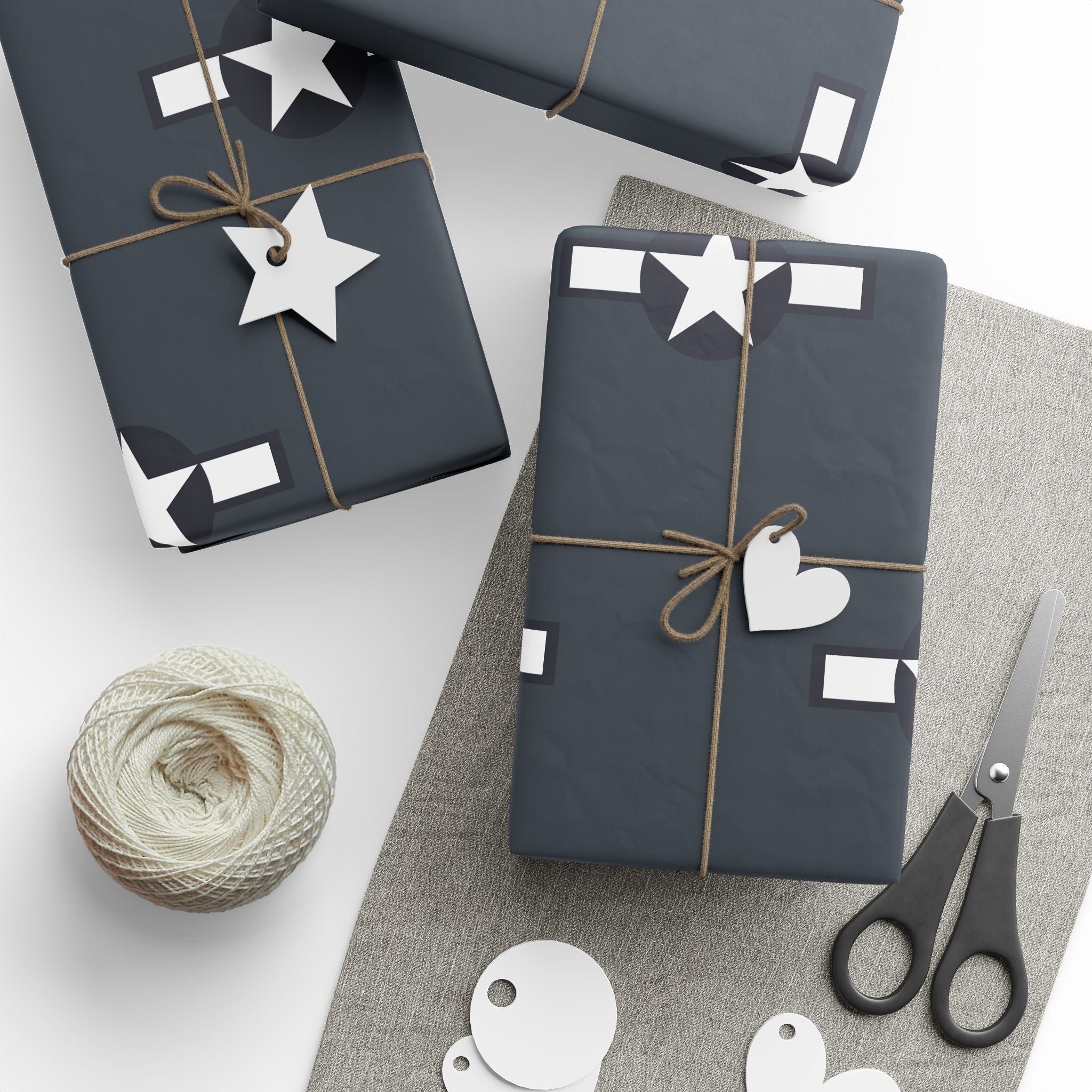 Stars and Bars Wrapping Paper