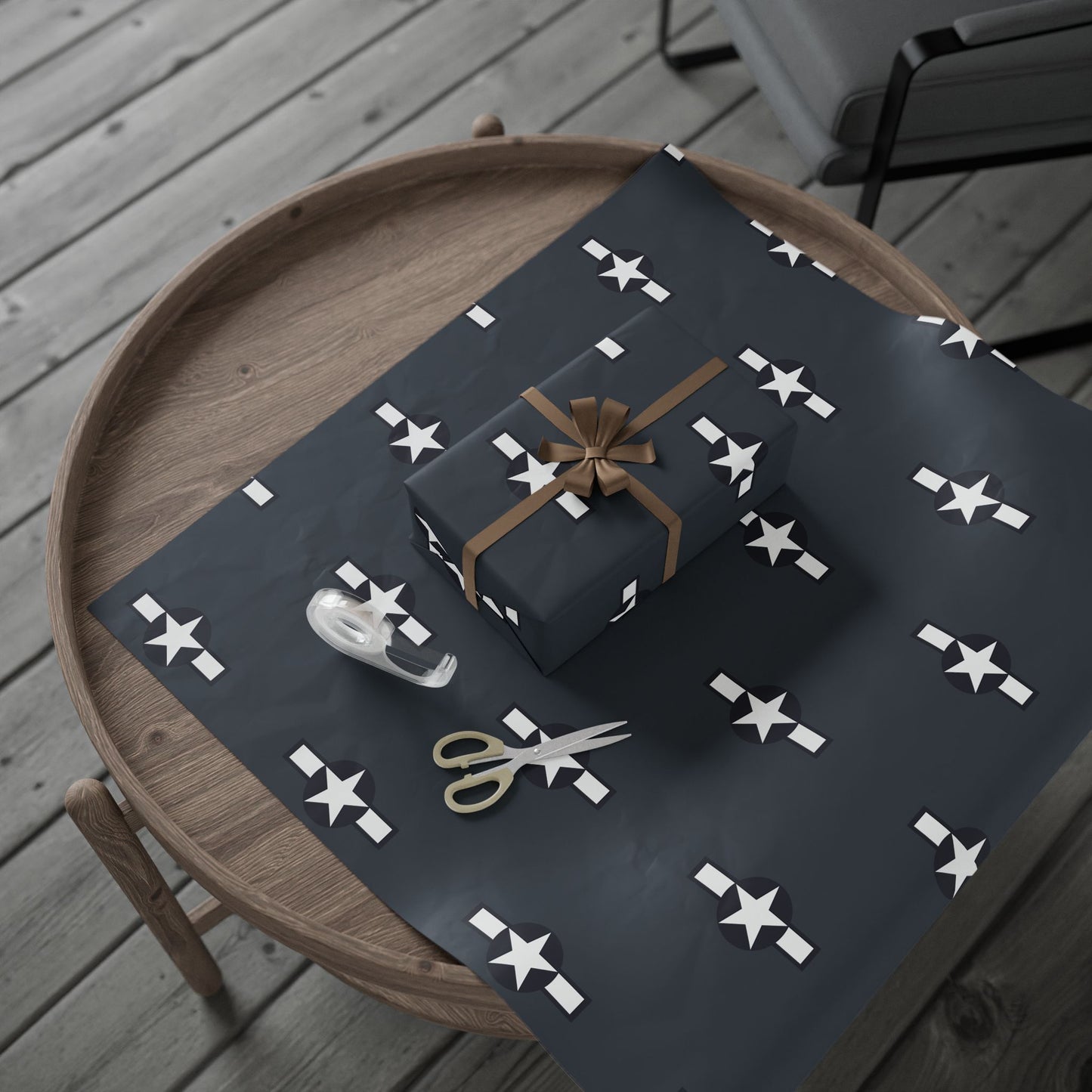 Stars and Bars Wrapping Paper