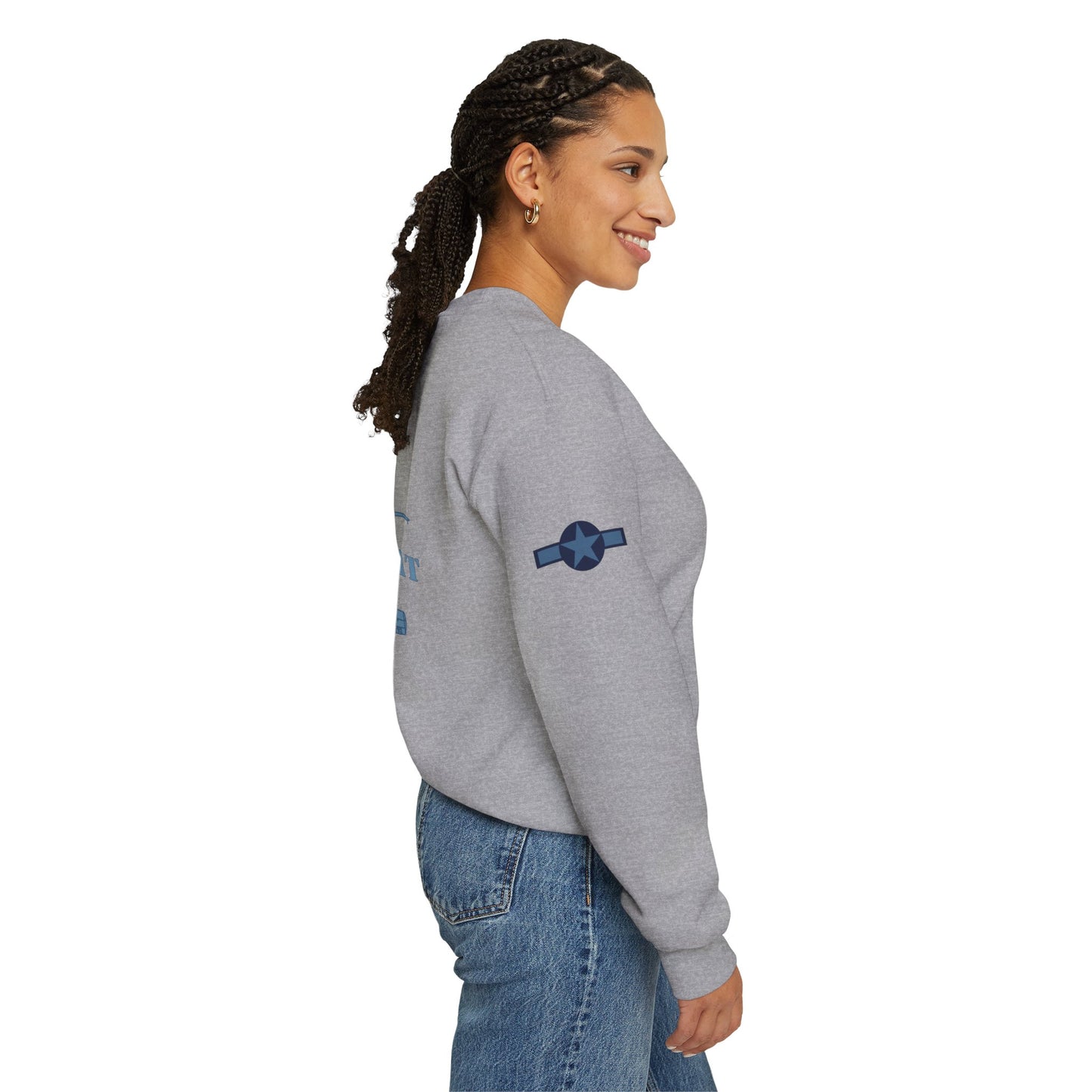 F4F Wildcat Airplane Heavy Blend™ Crewneck Sweatshirt
